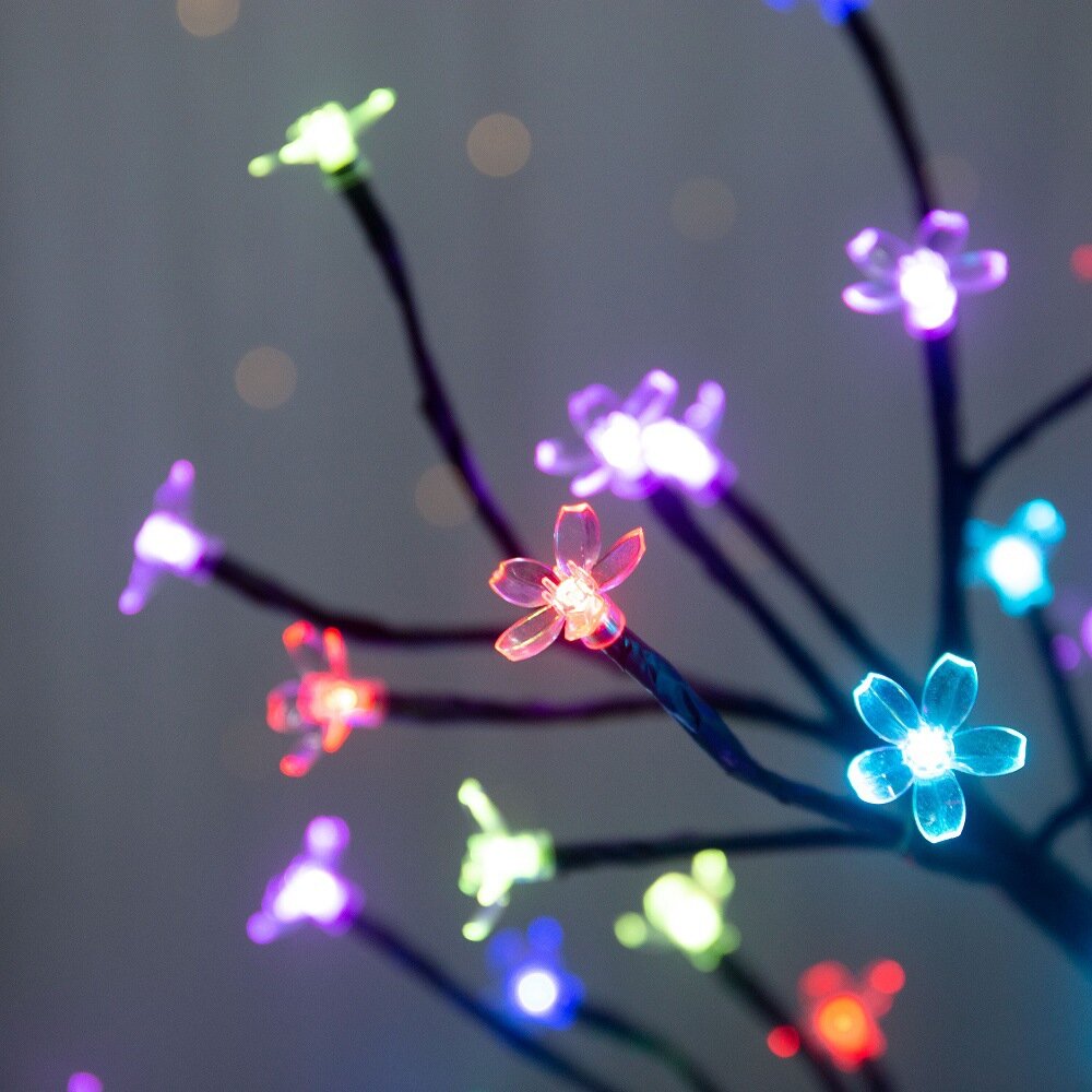 1/2 Buah 20LED Lampu Cabang Po - Lighting Tree Decor ulasan dan harga