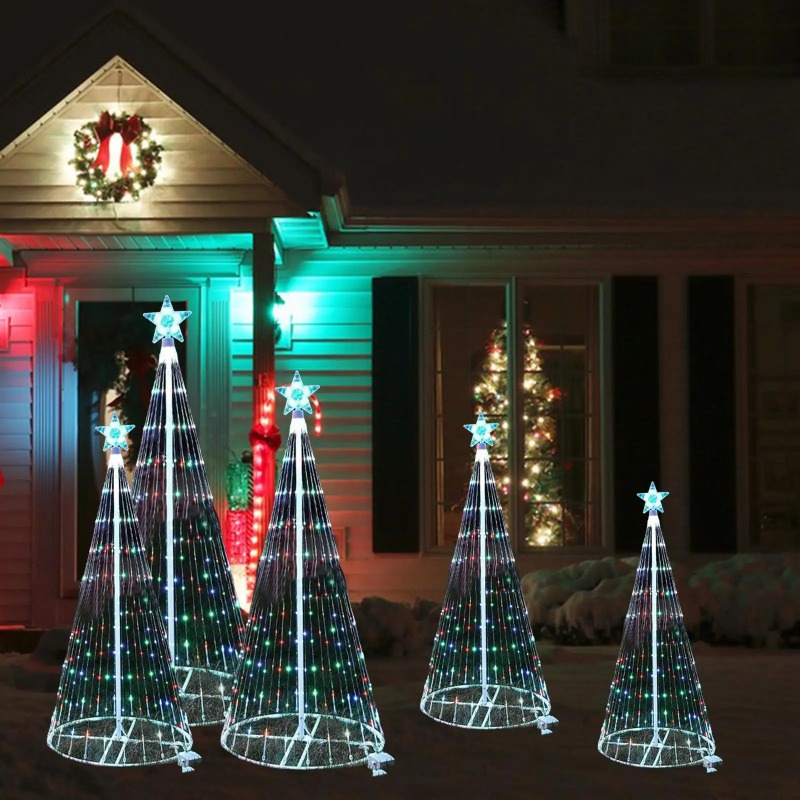 LED pohon Natal, lampu dekoras - Lighting Tree Decor ulasan dan harga