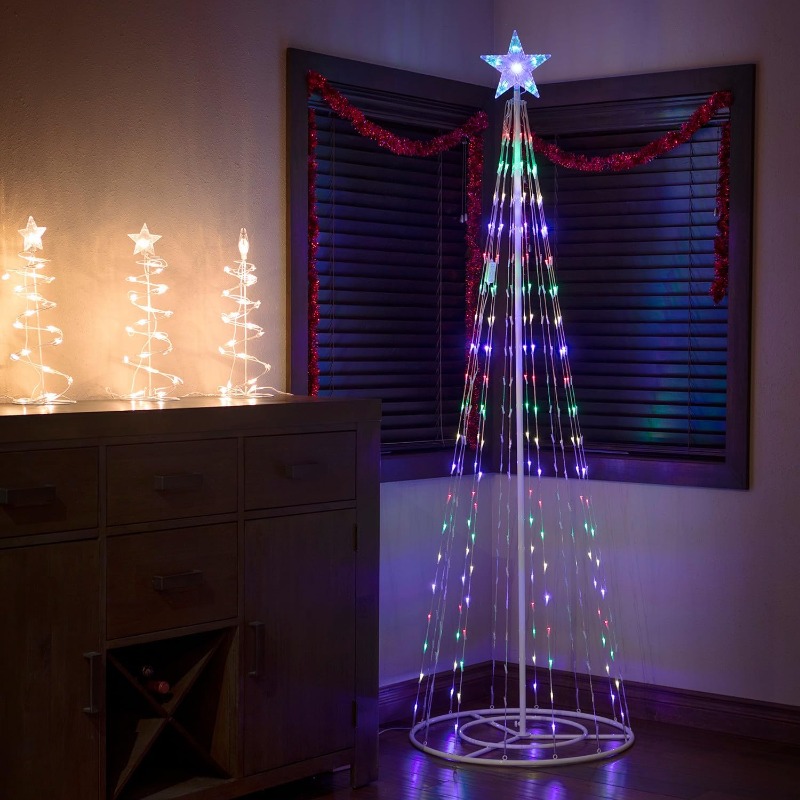 LED pohon Natal, lampu dekoras - Lighting Tree Decor ulasan dan harga