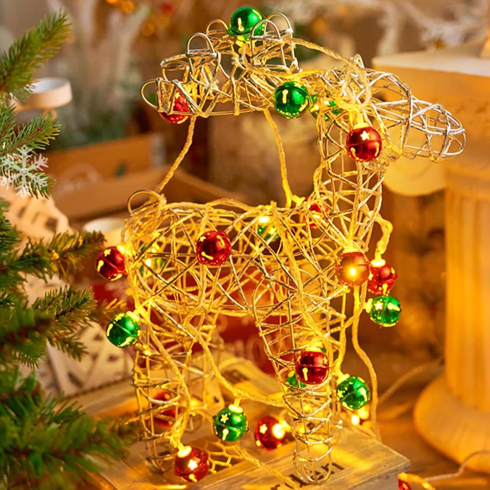 Lampu Natal Bentuk Lonceng Ber - Lighting Tree Decor ulasan dan harga