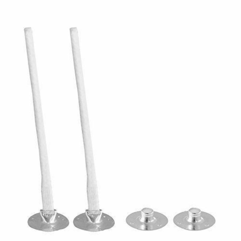 100 Buah Lilin Sumbu Logam Pen - Candle Holder Set ulasan dan harga