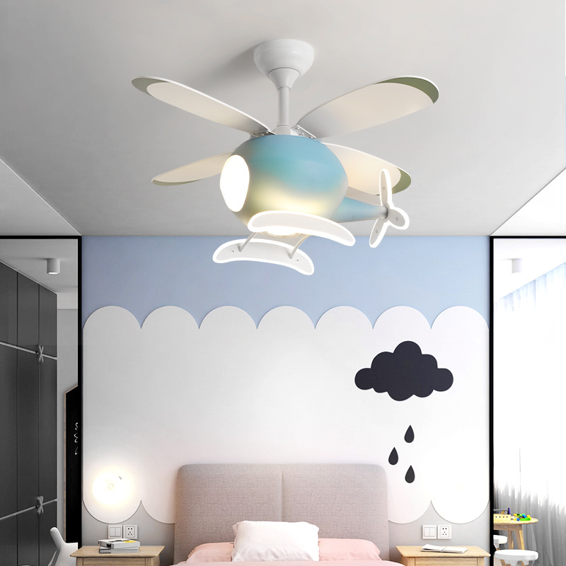 Lampu Kipas Pesawat Kartun Kre - Decor Lighting Lamps ulasan dan harga