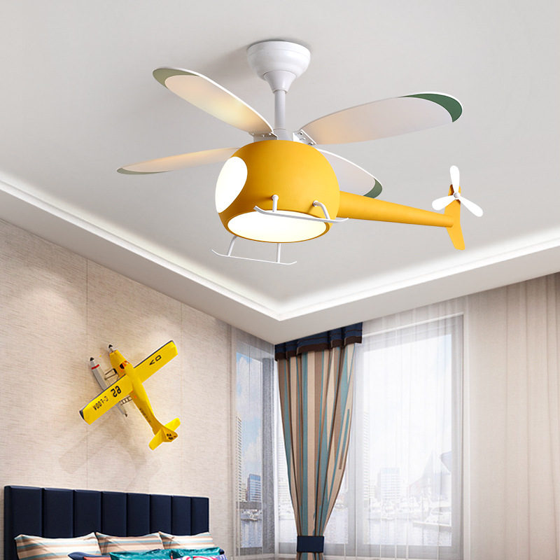 Lampu Kipas Pesawat Kartun Kre - Decor Lighting Lamps ulasan dan harga