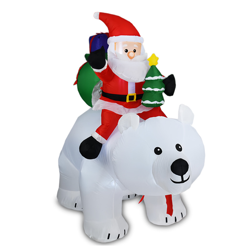 Model Natal Tiup Santa Claus M - Lighting Tree Decor ulasan dan harga