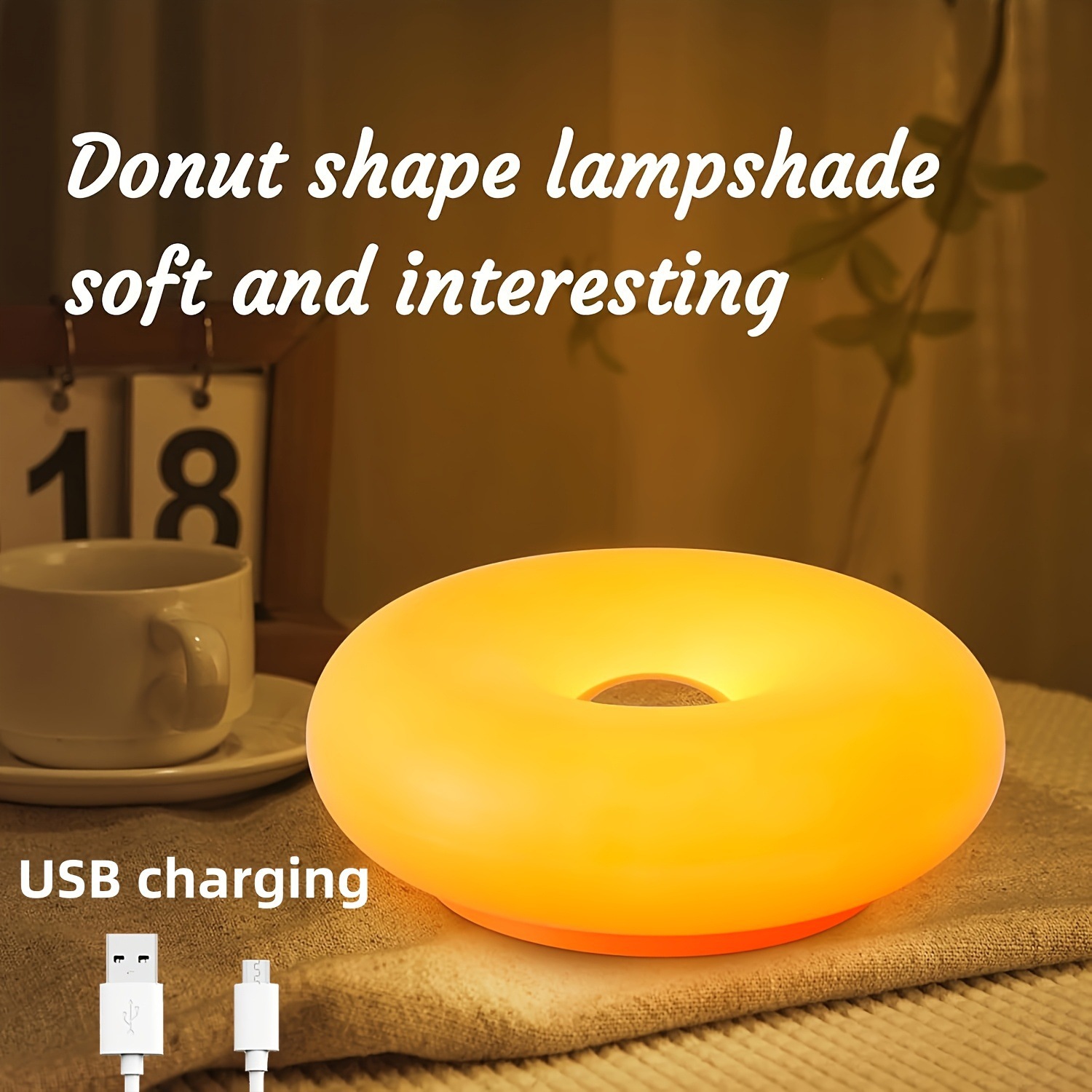 Lampu Donat Retro-Modern Berpa - Decor Lighting Lamps ulasan dan harga