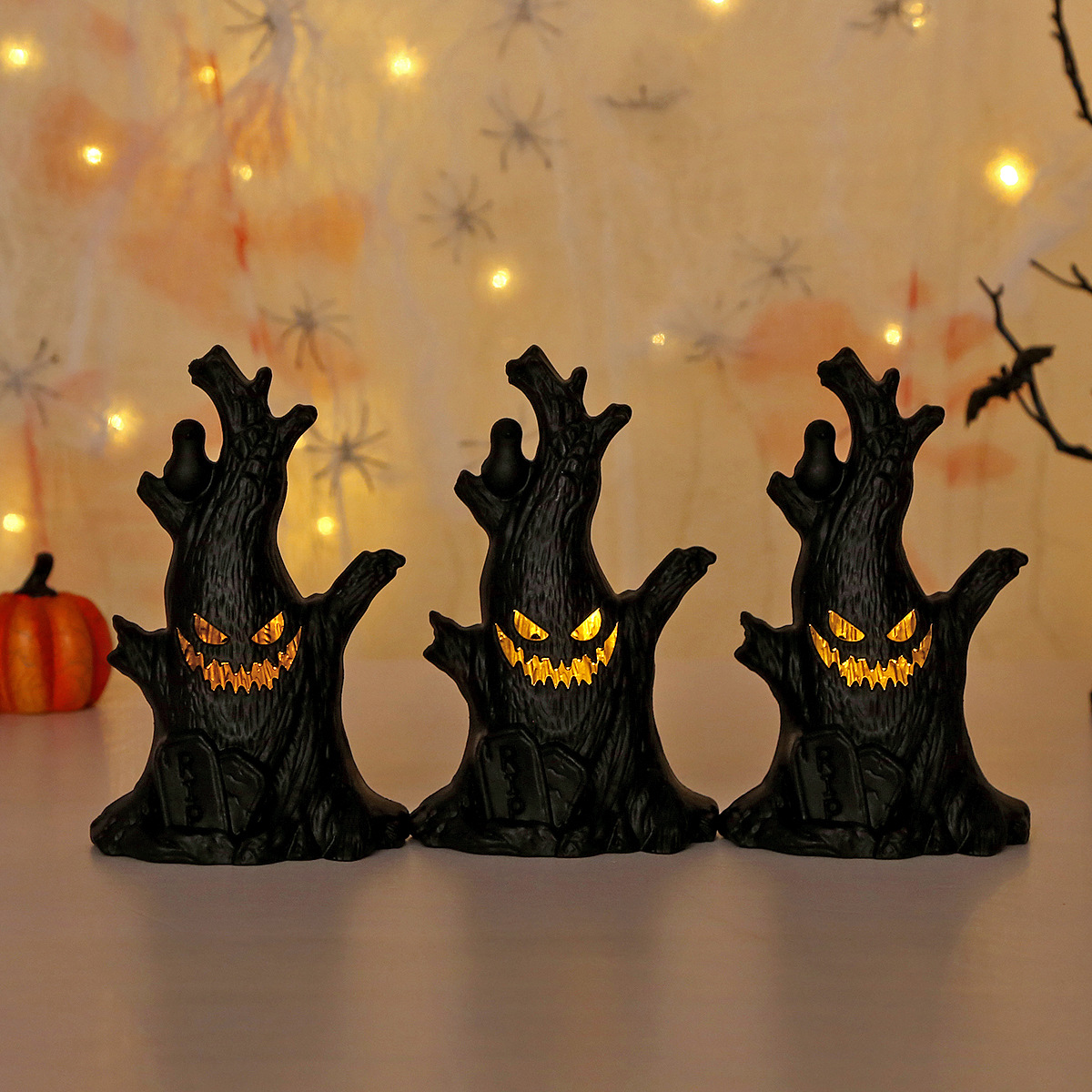 Lentera Pohon Hantu Bercahaya  - Lighting Tree Decor ulasan dan harga