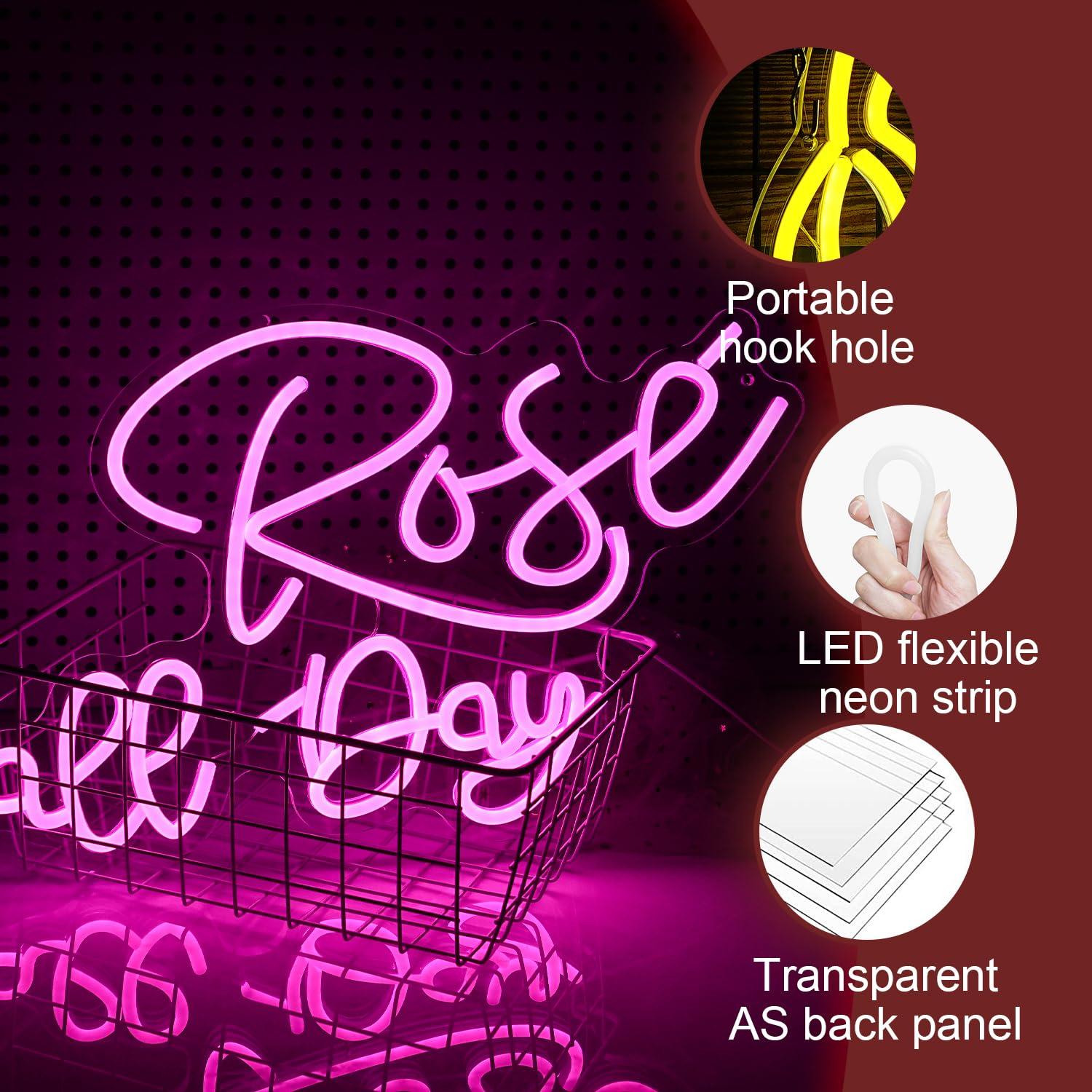 Lampu Neon LED Dapat Diredupka - Lighting Decor Wedding ulasan dan harga