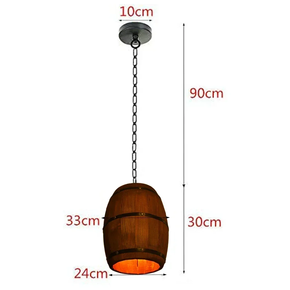Lampu Rustic Vintage Chandelie - Decor Lighting Lamps ulasan dan harga