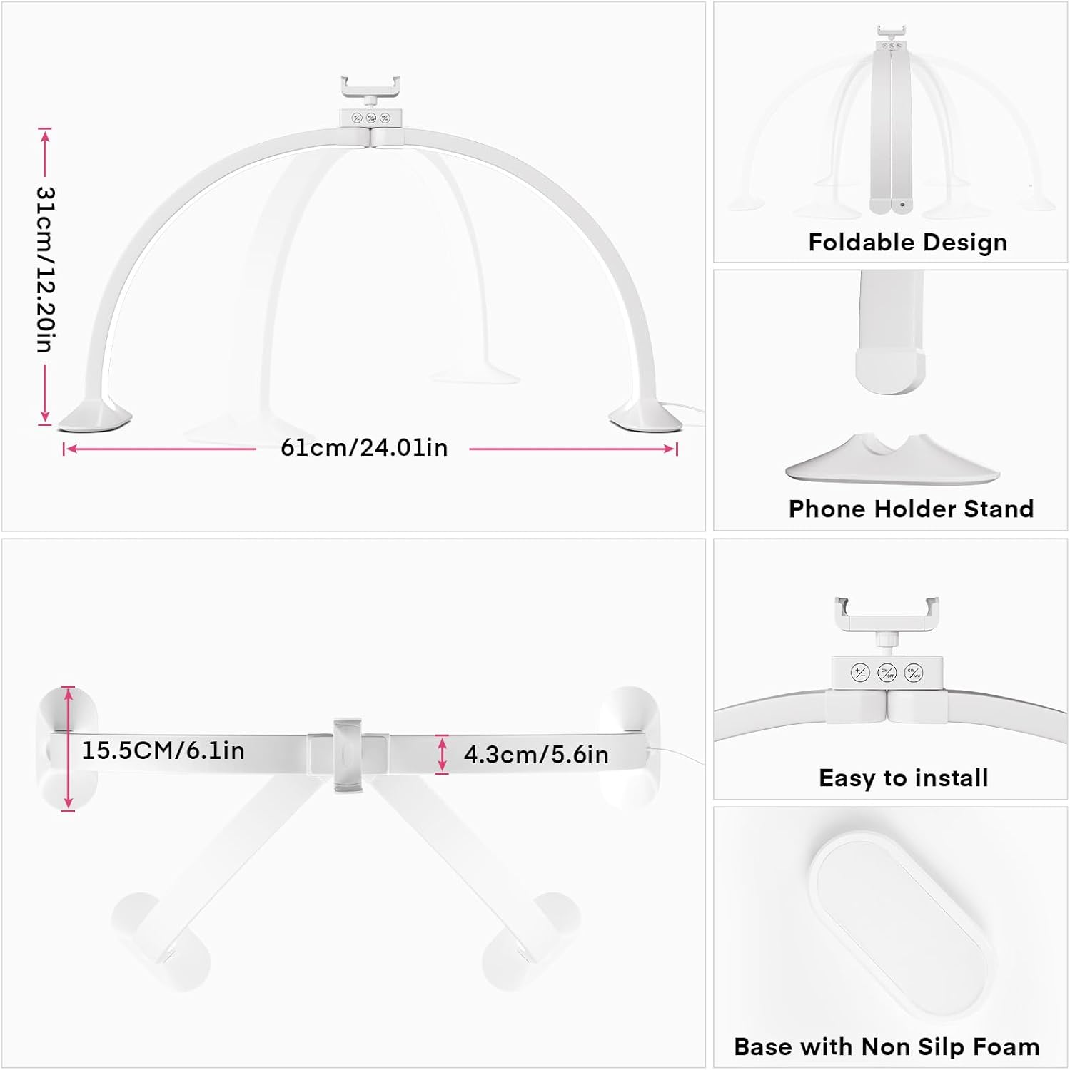 Lampu Meja Kerja LED Sederhana - Led Moon Lamp ulasan dan harga