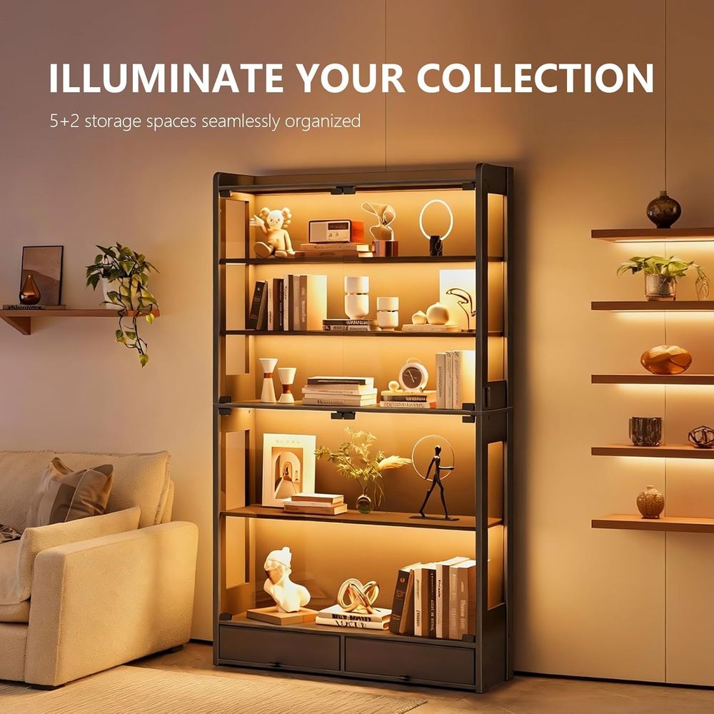 Lemari pajangan 5 tingkat deng - Lighting & Home Decor Studio Photos ulasan dan harga