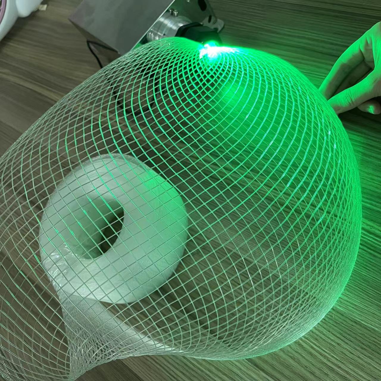Serat optik plastik, jaring be - Lighting Tree Decor ulasan dan harga